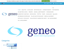 Tablet Screenshot of geneo.de